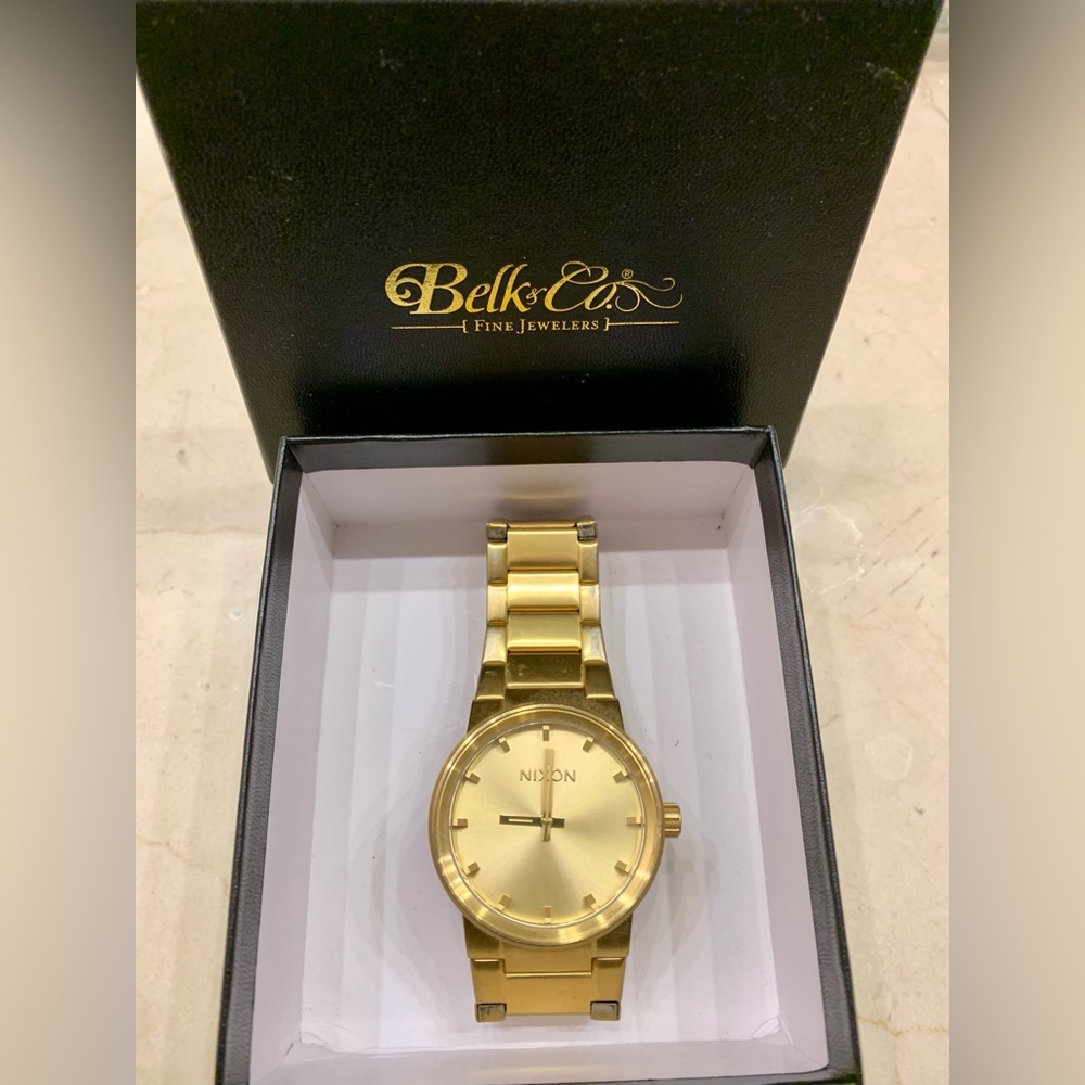 Nixon Gold-Tone Watch